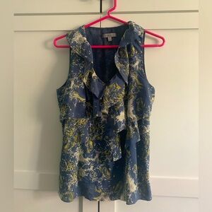 NWOT Classiques Entier Silk Sleeveless Top, Size S